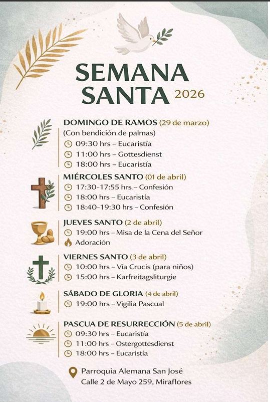 Semana Santa 2026