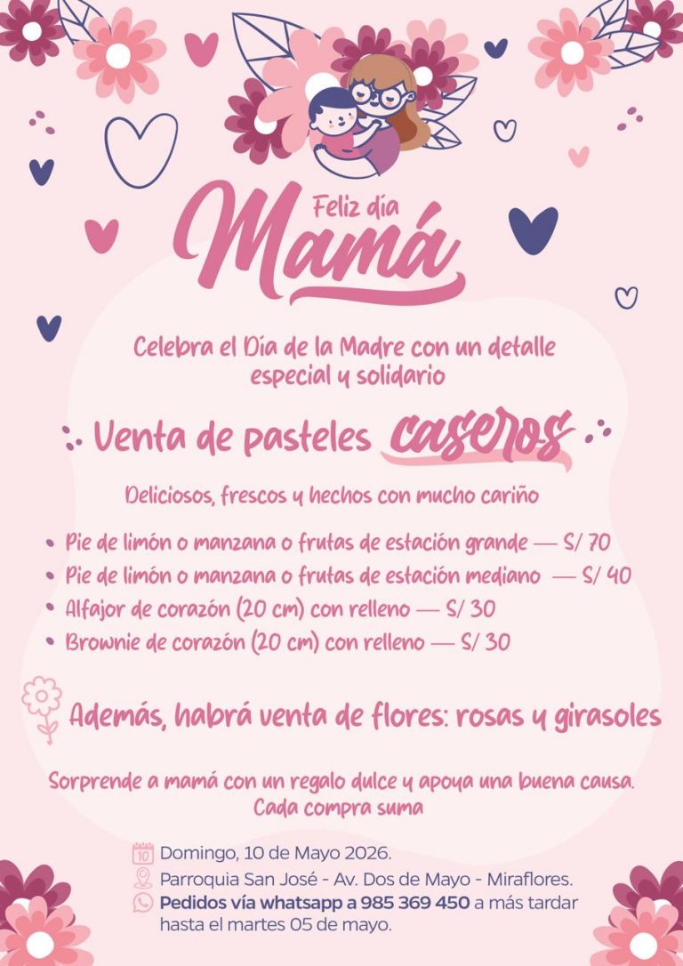 🌸 Celebremos el Día de las Madres con amor y dulzura 🌸